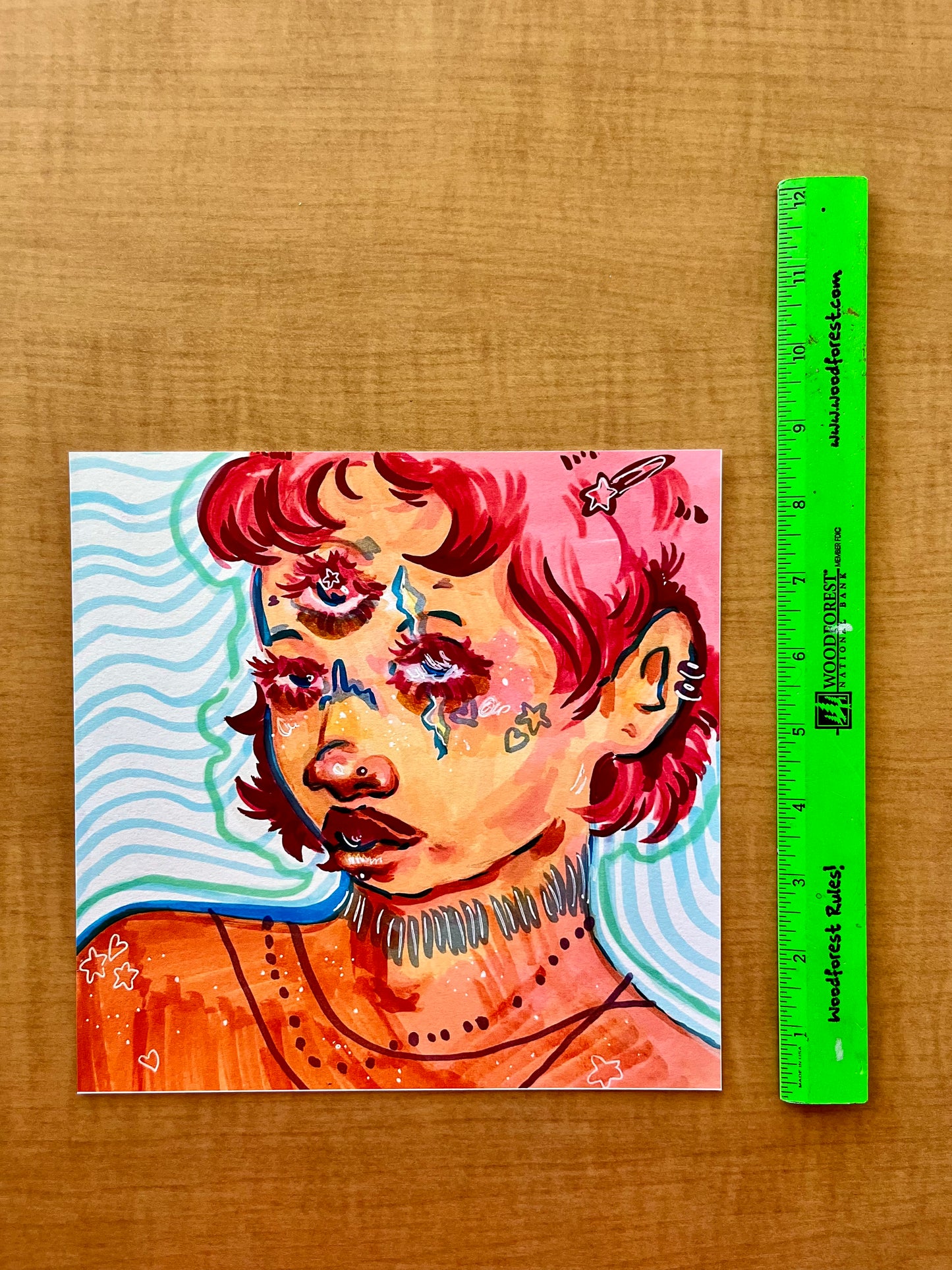 Pink Cyclops Print